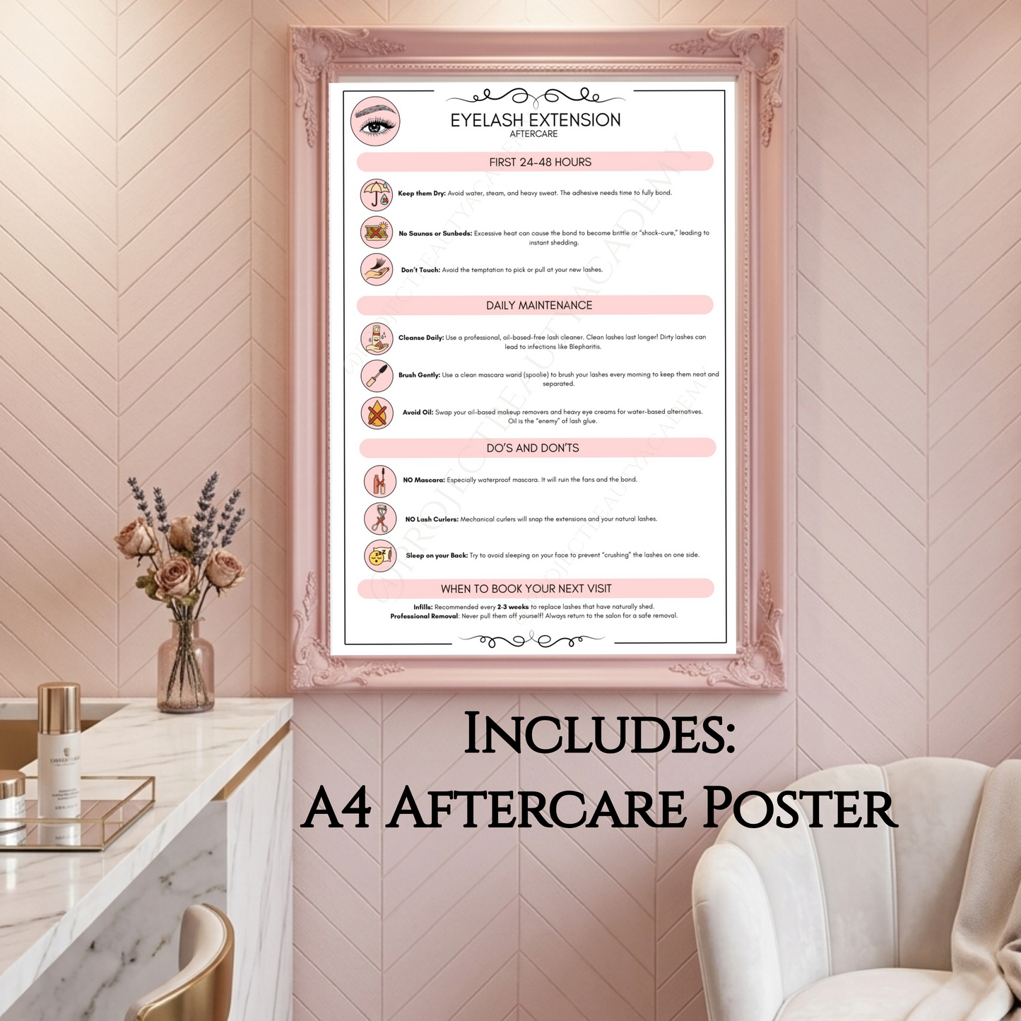 Eyelash Extension Forms Bundle | 7-Page Lash Artist Consultation, Consent & Mapping Forms | Digital Download