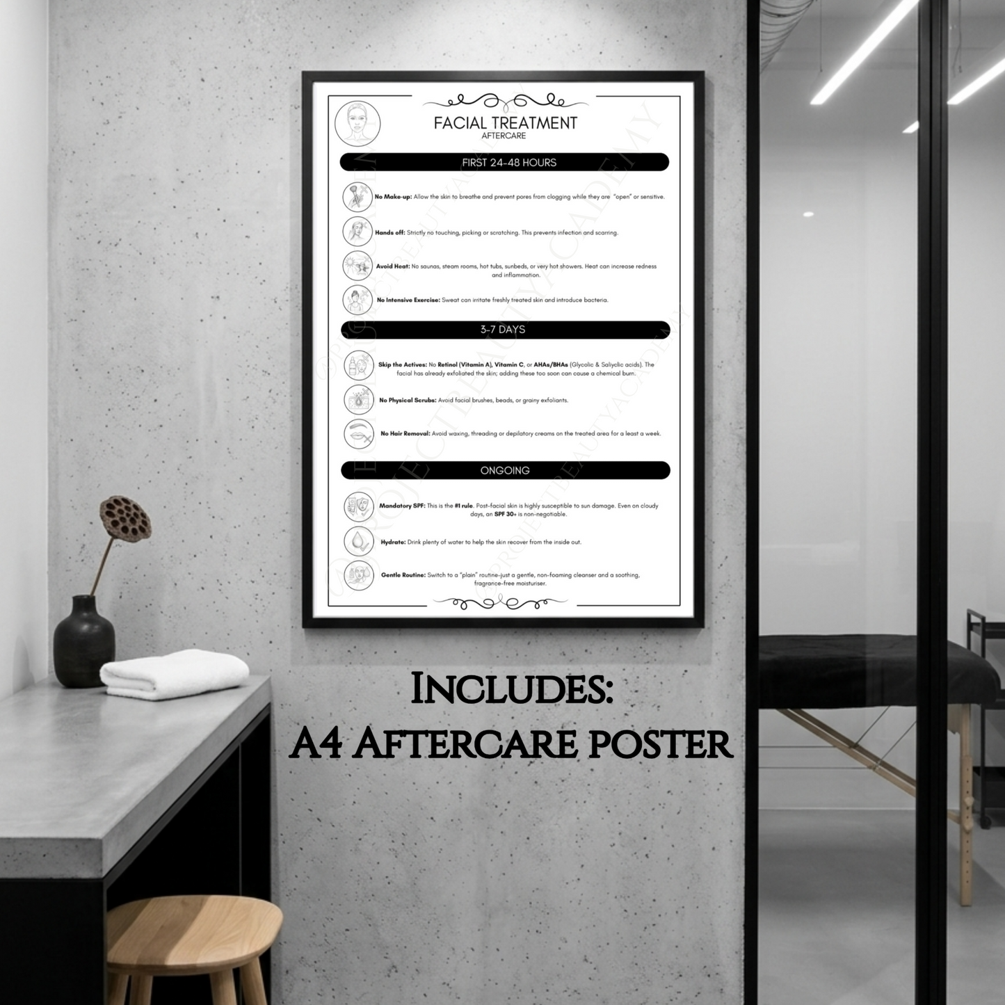 Black & White Facial Treatment Forms | 6-Page Ink-Friendly Esthetician Bundle | Digital Download